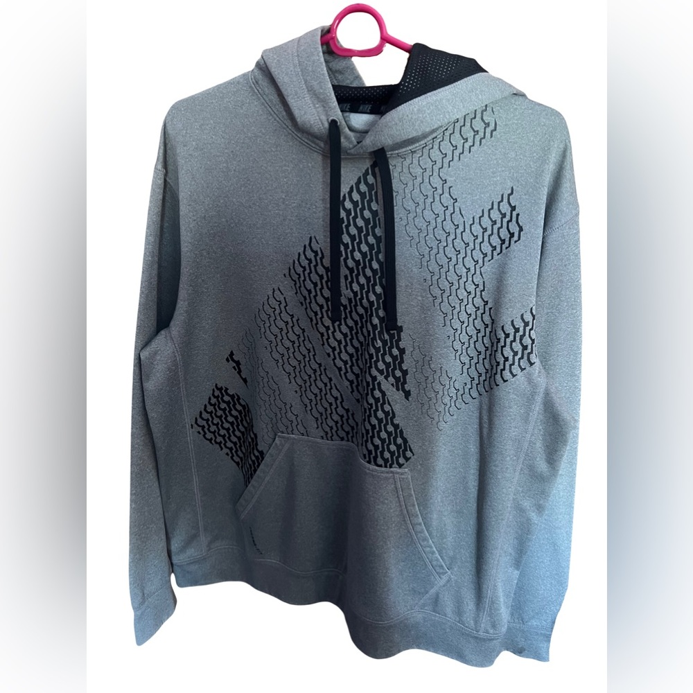 Nike grey thermafit hoodie